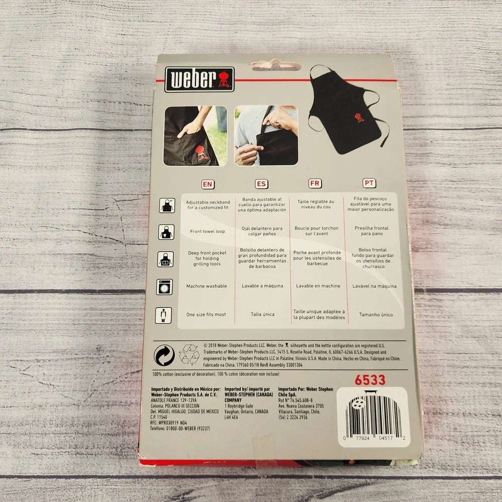 Weber new packaging